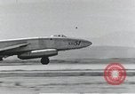 Standbild XB-51 Luftfahrzeug landet auf der Edwards Air Force Base California United States USA, 1951, aus Sekunde 42 historischem Filmmaterial Videoclip 65675067053