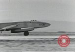 Standbild XB-51 Luftfahrzeug landet auf der Edwards Air Force Base California United States USA, 1951, aus Sekunde 43 historischem Filmmaterial Videoclip 65675067053