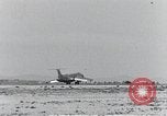Standbild XB-51 Luftfahrzeug landet auf der Edwards Air Force Base California United States USA, 1951, aus Sekunde 54 historischem Filmmaterial Videoclip 65675067053