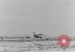 Standbild XB-51 Luftfahrzeug landet auf der Edwards Air Force Base California United States USA, 1951, aus Sekunde 58 historischem Filmmaterial Videoclip 65675067053