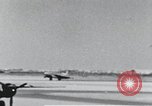 Standbild fatalen Unfall von Martin Prototyp XB-51 Bomber bei El Paso El Paso Texas USA, 1956, aus Sekunde 3 historischem Filmmaterial Videoclip 65675067054