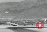 Standbild fatalen Unfall von Martin Prototyp XB-51 Bomber bei El Paso El Paso Texas USA, 1956, aus Sekunde 15 historischem Filmmaterial Videoclip 65675067054