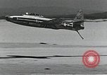 Image of F-84 Thunderjet California United States USA, 1956, second 50 stock footage video 65675067055