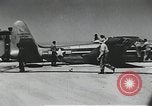 Image of F-84 Thunderjet California United States USA, 1956, second 59 stock footage video 65675067055