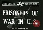 Immagine di Prigionieri tedeschi Michigan United States USA, 1944, secondo 3 filmato di repertorio 65675067064