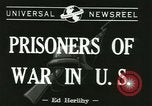 Immagine di Prigionieri tedeschi Michigan United States USA, 1944, secondo 5 filmato di repertorio 65675067064
