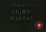 Image of Citizens asked to avoid waste at home United States USA, 1943, second 1 stock footage video 65675067070