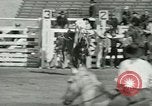 Standbild Rodeo Los Angeles California USA, 1944, aus Sekunde 9 historischem Filmmaterial Videoclip 65675067076