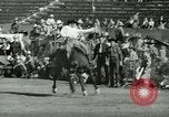 Standbild Rodeo Los Angeles California USA, 1944, aus Sekunde 13 historischem Filmmaterial Videoclip 65675067076