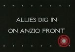 Image of American soldiers Anzio Italy, 1944, second 32 stock footage video 65675067077