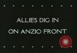 Image of American soldiers Anzio Italy, 1944, second 36 stock footage video 65675067077