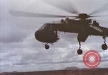 Image of CH-54 Tarhe Vietnam, 1966, second 8 stock footage video 65675067084