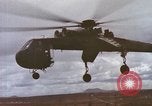 Image of CH-54 Tarhe Vietnam, 1966, second 11 stock footage video 65675067084