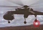Image of CH-54 Tarhe Vietnam, 1966, second 13 stock footage video 65675067084