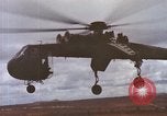 Image of CH-54 Tarhe Vietnam, 1966, second 14 stock footage video 65675067084