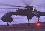 Image of CH-54 Tarhe Vietnam, 1966, second 16 stock footage video 65675067084