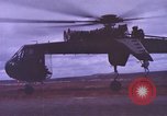 Image of CH-54 Tarhe Vietnam, 1966, second 18 stock footage video 65675067084