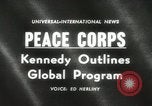Immagine di Corpo di pace Washington DC USA, 1961, secondo 16 filmato di repertorio 65675067098