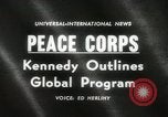 Immagine di Corpo di pace Washington DC USA, 1961, secondo 19 filmato di repertorio 65675067098