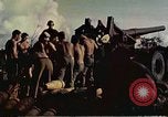 Standbild M1A1 155mm Kanone Peleliu Palau Inseln, 1944, aus Sekunde 21 historischem Filmmaterial Videoclip 65675067107