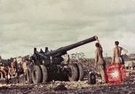 Standbild M1A1 155mm Kanone Peleliu Palau Inseln, 1944, aus Sekunde 34 historischem Filmmaterial Videoclip 65675067107