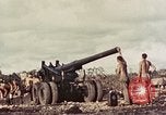 Standbild M1A1 155mm Kanone Peleliu Palau Inseln, 1944, aus Sekunde 36 historischem Filmmaterial Videoclip 65675067107