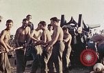 Standbild M1A1 155mm Kanone Peleliu Palau Inseln, 1944, aus Sekunde 43 historischem Filmmaterial Videoclip 65675067107