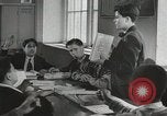 Image of Junior High School students New York City USA, 1945, second 28 stock footage video 65675067142