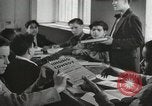 Image of Junior High School students New York City USA, 1945, second 31 stock footage video 65675067142