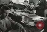 Image of Junior High School students New York City USA, 1945, second 32 stock footage video 65675067142