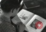 Image of Junior High School students New York City USA, 1945, second 57 stock footage video 65675067142