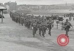 Image of U.S. Army Rangers boarding British landing craft  Weymouth England United Kingdom, 1944, second 13 stock footage video 65675067145