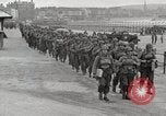 Image of U.S. Army Rangers boarding British landing craft  Weymouth England United Kingdom, 1944, second 16 stock footage video 65675067145