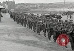 Image of U.S. Army Rangers boarding British landing craft  Weymouth England United Kingdom, 1944, second 21 stock footage video 65675067145