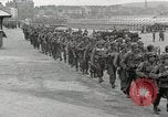 Image of U.S. Army Rangers boarding British landing craft  Weymouth England United Kingdom, 1944, second 22 stock footage video 65675067145