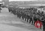 Image of U.S. Army Rangers boarding British landing craft  Weymouth England United Kingdom, 1944, second 28 stock footage video 65675067145