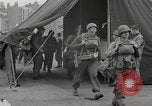Image of U.S. Army Rangers boarding British landing craft  Weymouth England United Kingdom, 1944, second 40 stock footage video 65675067145