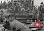 Image of U.S. Army Rangers boarding British landing craft  Weymouth England United Kingdom, 1944, second 51 stock footage video 65675067145