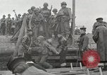 Image of U.S. Army Rangers boarding British landing craft  Weymouth England United Kingdom, 1944, second 55 stock footage video 65675067145