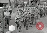 Image of U.S. Army Rangers preparing for the D-Day invasion in World War II Weymouth England United Kingdom, 1944, second 1 stock footage video 65675067146