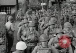 Image of U.S. Army Rangers preparing for the D-Day invasion in World War II Weymouth England United Kingdom, 1944, second 4 stock footage video 65675067146