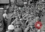 Image of U.S. Army Rangers preparing for the D-Day invasion in World War II Weymouth England United Kingdom, 1944, second 6 stock footage video 65675067146