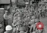 Image of U.S. Army Rangers preparing for the D-Day invasion in World War II Weymouth England United Kingdom, 1944, second 8 stock footage video 65675067146