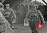Image of U.S. Army Rangers preparing for the D-Day invasion in World War II Weymouth England United Kingdom, 1944, second 32 stock footage video 65675067146