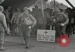 Image of U.S. Army Rangers preparing for the D-Day invasion in World War II Weymouth England United Kingdom, 1944, second 35 stock footage video 65675067146
