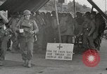 Image of U.S. Army Rangers preparing for the D-Day invasion in World War II Weymouth England United Kingdom, 1944, second 42 stock footage video 65675067146