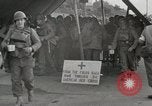 Image of U.S. Army Rangers preparing for the D-Day invasion in World War II Weymouth England United Kingdom, 1944, second 43 stock footage video 65675067146