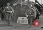 Image of U.S. Army Rangers preparing for the D-Day invasion in World War II Weymouth England United Kingdom, 1944, second 45 stock footage video 65675067146