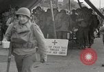 Image of U.S. Army Rangers preparing for the D-Day invasion in World War II Weymouth England United Kingdom, 1944, second 55 stock footage video 65675067146