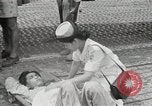 Image des soldats blessés Hanoi l'Indochine française, 1947, de la seconde 47 séquences d'archives historiques vidéo 65675067150